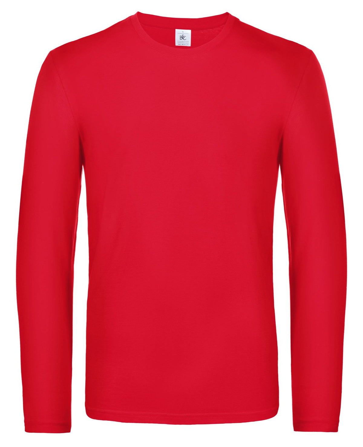 Tee-shirt homme manches longues 185 g/m²  — coloris Red #Couleur_Red