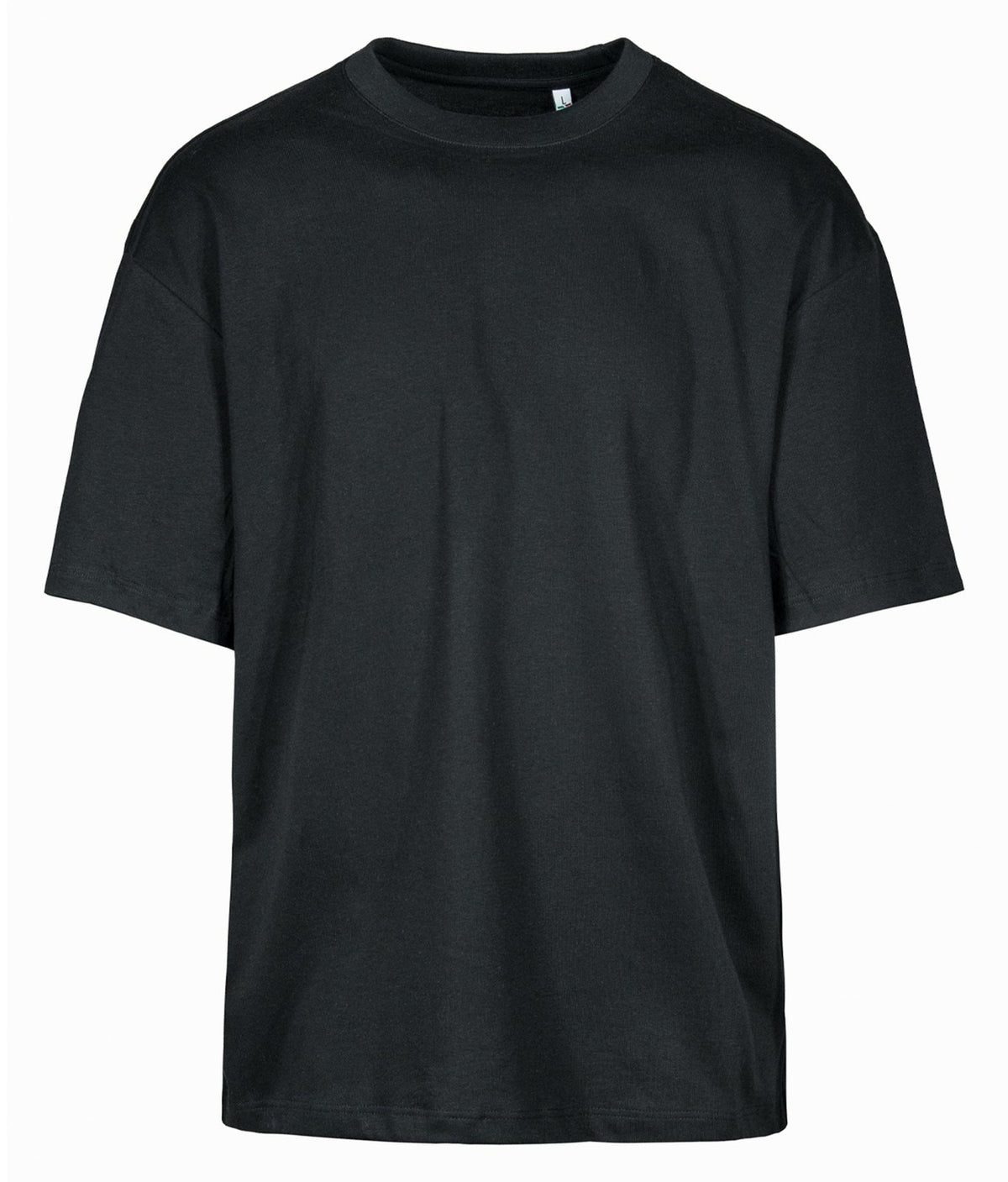 Tee-shirt lourd et ample — coloris Black #Couleur_Black