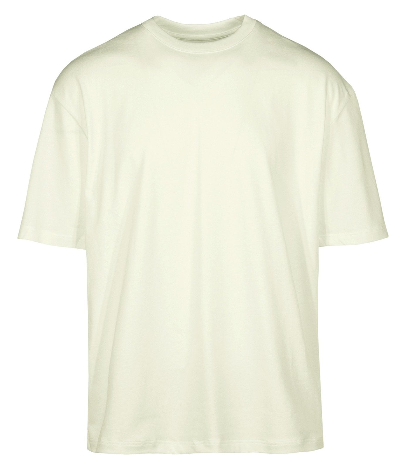 Tee-shirt lourd et ample — coloris Cream #Couleur_Cream