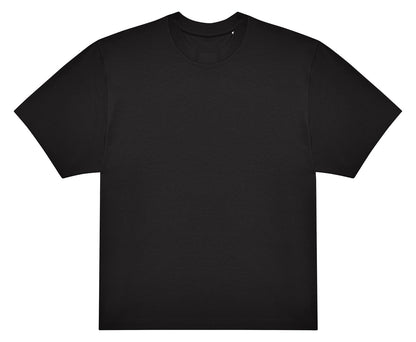 Tee-shirt oversize lourd unisexe 220 g/m²  — coloris Black #Couleur_Black