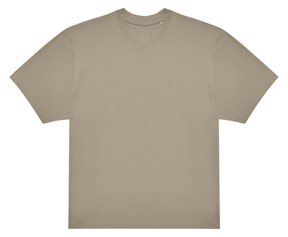 Tee-shirt oversize lourd unisexe 220 g/m²  — coloris Mastic #Couleur_Mastic