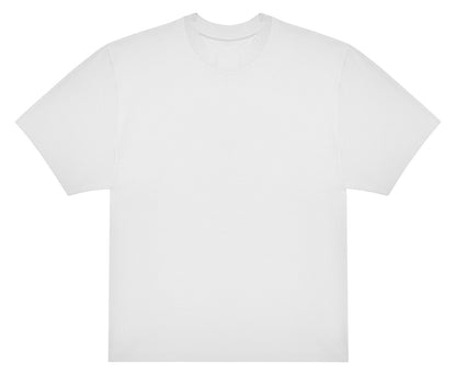 Tee-shirt oversize lourd unisexe 220 g/m²  — coloris White #Couleur_White