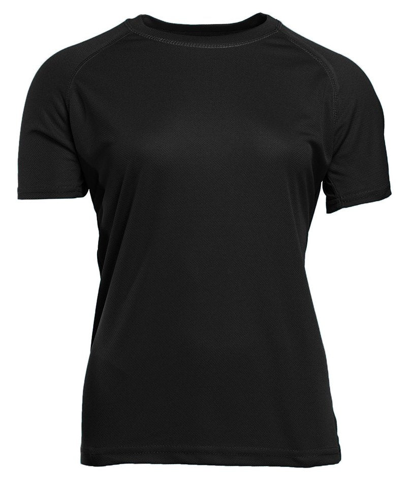 Tee-shirt respirant femme 140 g/m²  — coloris Black #Couleur_Black