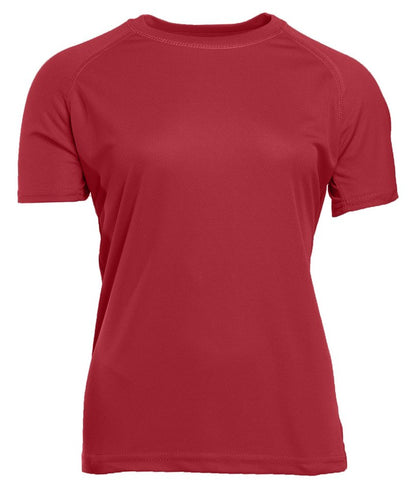 Tee-shirt respirant femme 140 g/m²  — coloris Bright Red #Couleur_Bright-Red
