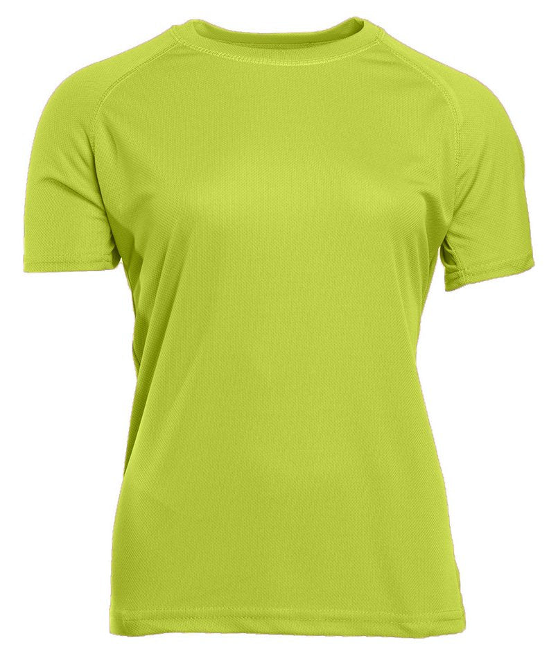 Tee-shirt respirant femme 140 g/m²  — coloris Fluorescent Yellow #Couleur_Fluorescent-Yellow