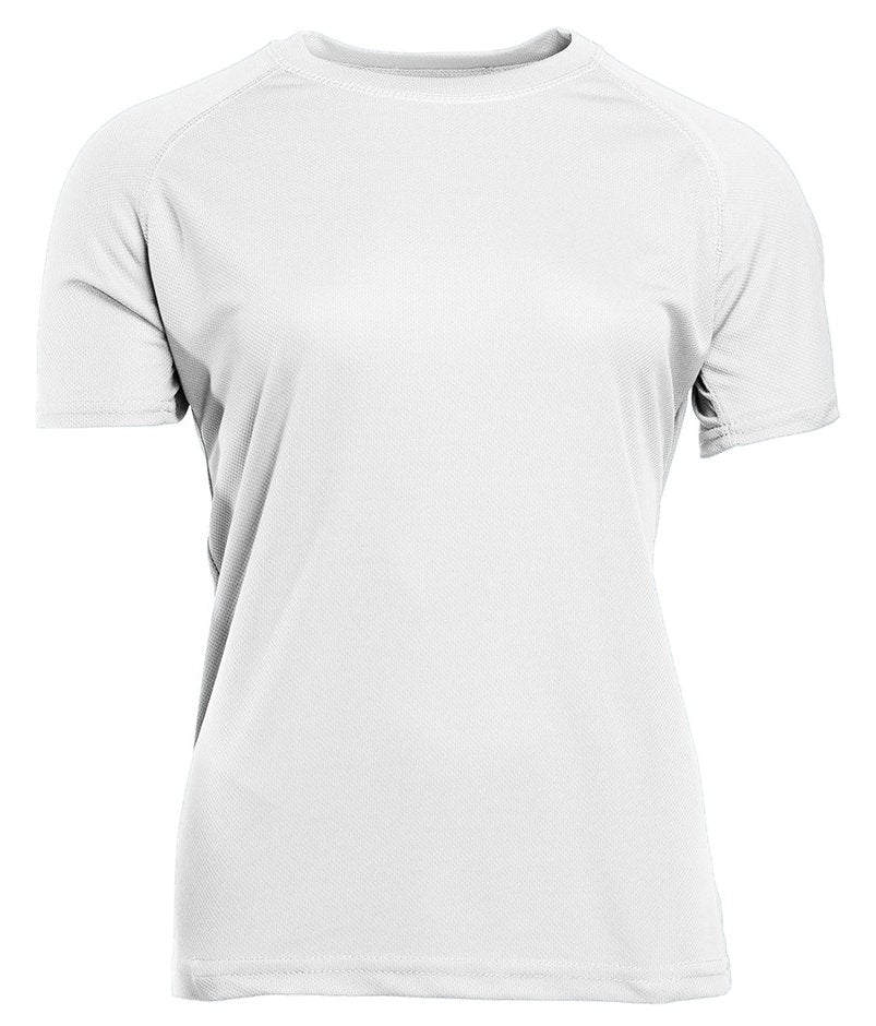 Tee-shirt respirant femme 140 g/m²  — coloris White #Couleur_White