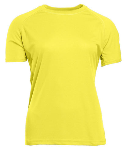 Tee-shirt respirant femme 140 g/m²  — coloris Yellow #Couleur_Yellow