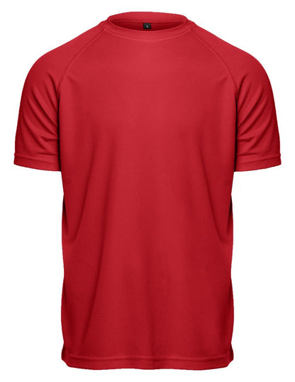 Tee-shirt respirant homme 140 g/m²  — coloris Bright Red #Couleur_Bright-Red