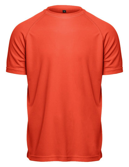 Tee-shirt respirant homme 140 g/m²  — coloris Fluorescent Orange #Couleur_Fluorescent-Orange