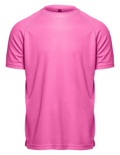 Tee-shirt respirant homme 140 g/m²  — coloris Fluorescent Pink #Couleur_Fluorescent-Pink
