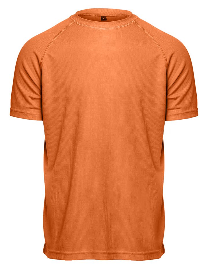 Tee-shirt respirant homme 140 g/m²  — coloris Orange #Couleur_Orange