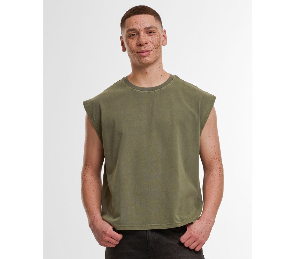 Tee-shirt sans manche vintage 240 g/m² 