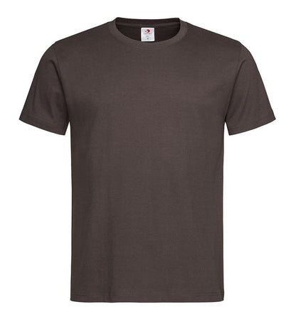 Tee-shirt unisexe col rond 155 g/m²  — coloris Dark Chocolate #Couleur_Dark-Chocolate