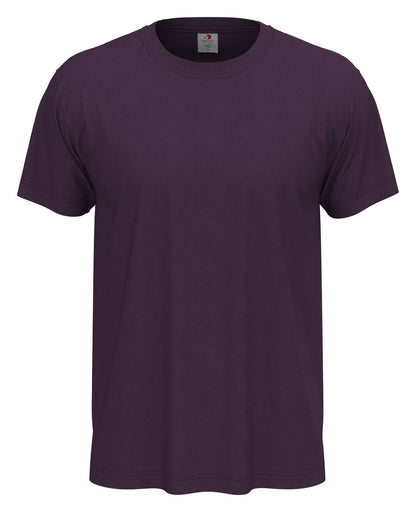 Tee-shirt unisexe col rond 155 g/m²  — coloris Deep Berry #Couleur_Deep-Berry