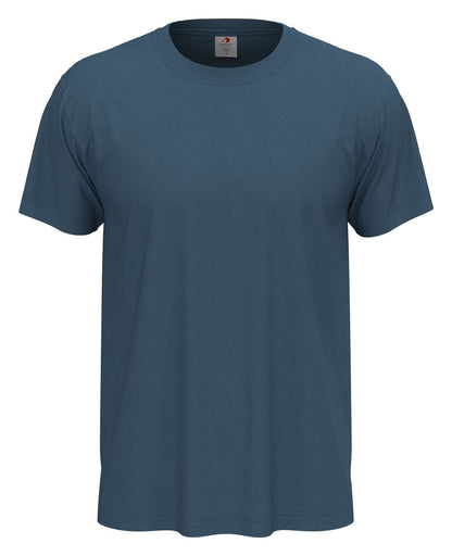 Tee-shirt unisexe col rond 155 g/m²  — coloris Denim Blue #Couleur_Denim-Blue