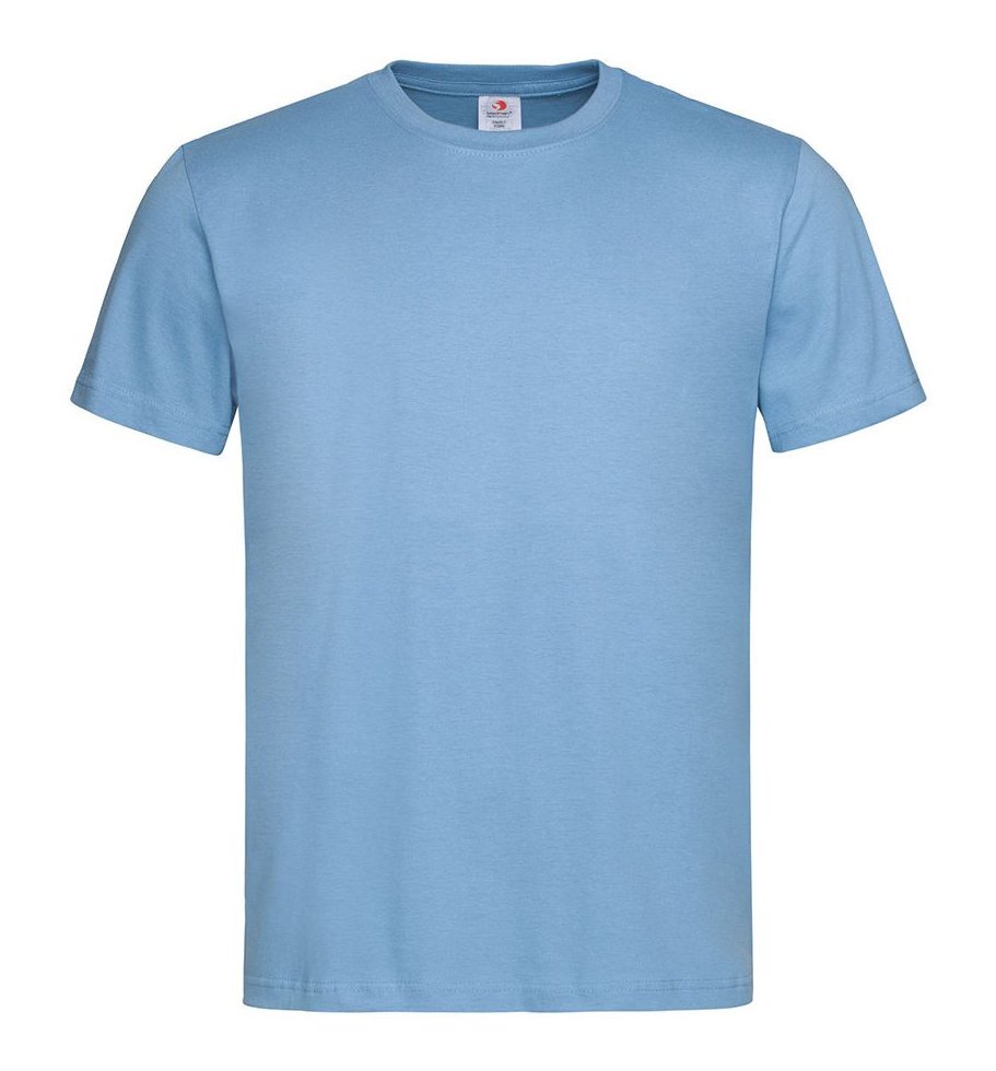 Tee-shirt unisexe col rond 155 g/m²  — coloris Light Blue #Couleur_Light-Blue