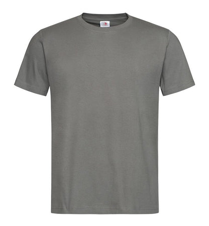 Tee-shirt unisexe col rond 155 g/m²  — coloris Real Grey #Couleur_Real-Grey