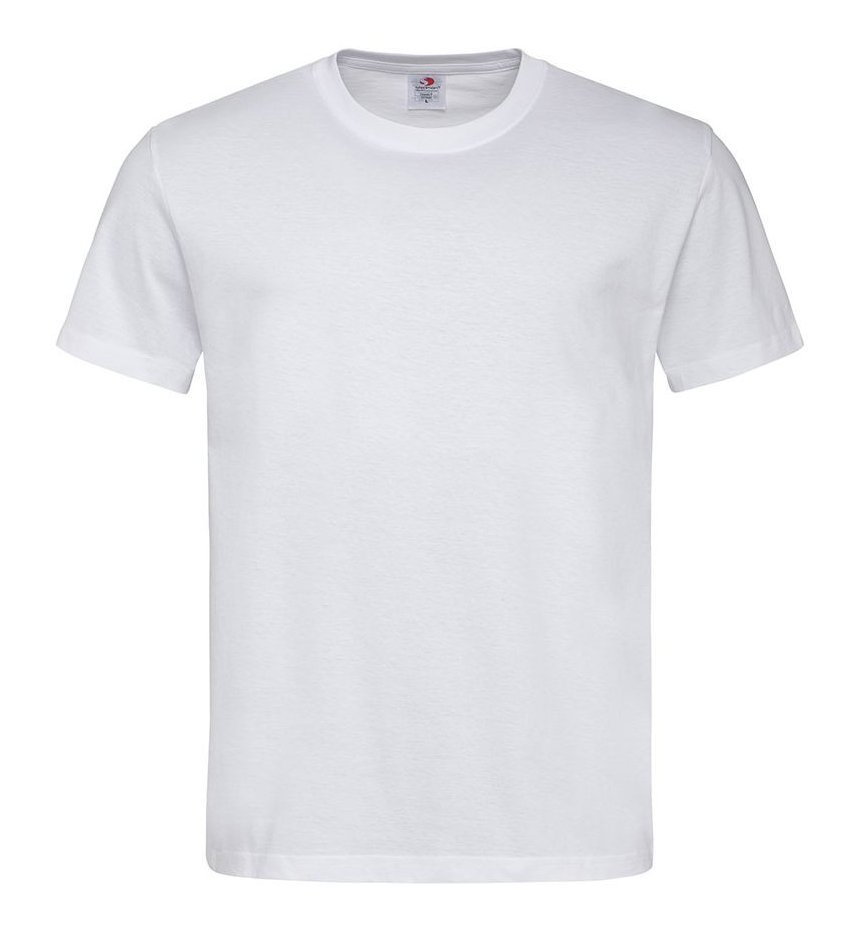 Tee-shirt unisexe col rond 155 g/m²  — coloris White #Couleur_White