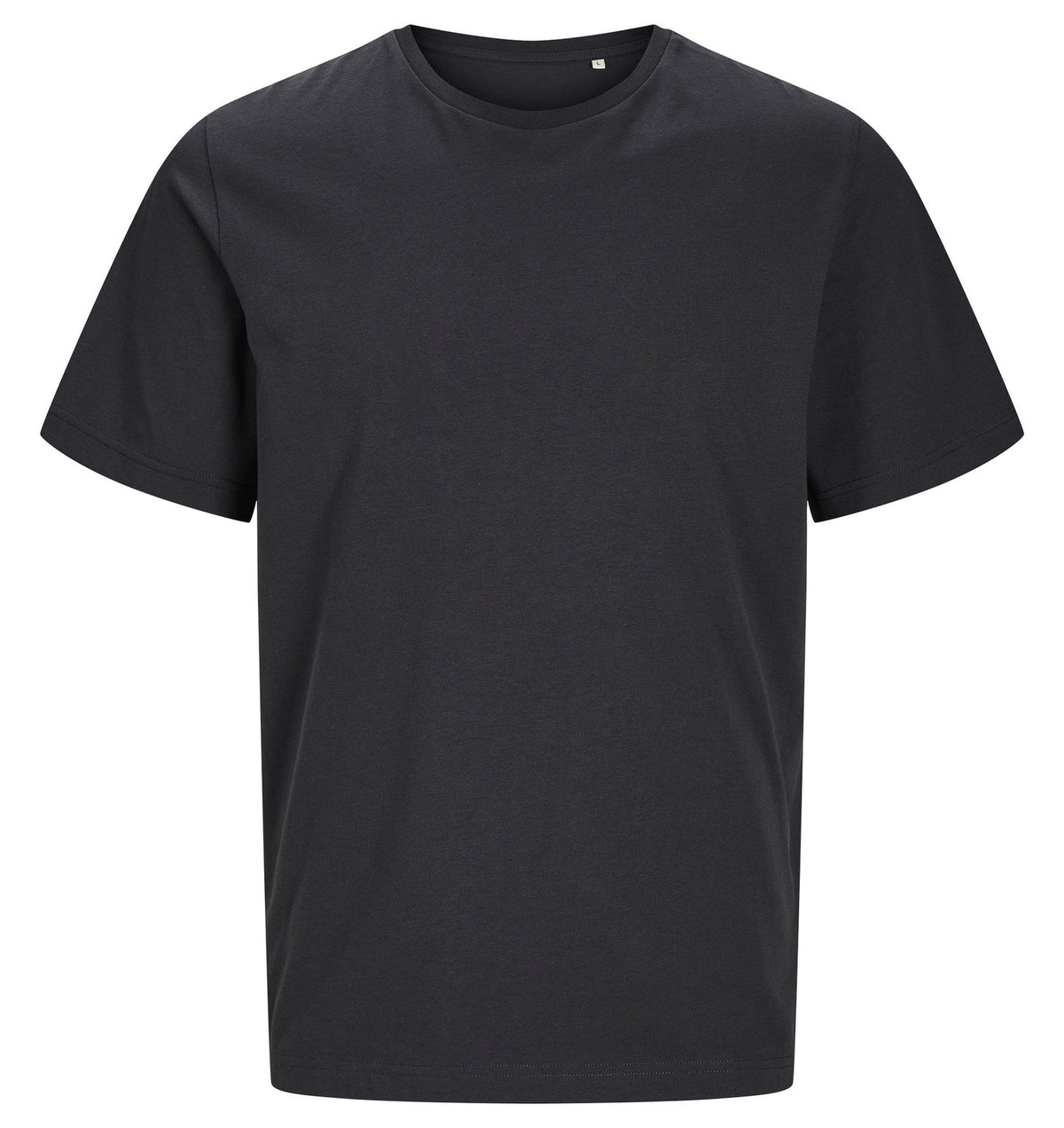 Tee-shirt unisexe en coton organique 180 g/m² — JACK&JONES - BLANKS CANVAS TEE — coloris Asphalt Grey #Couleur_Asphalt-Grey
