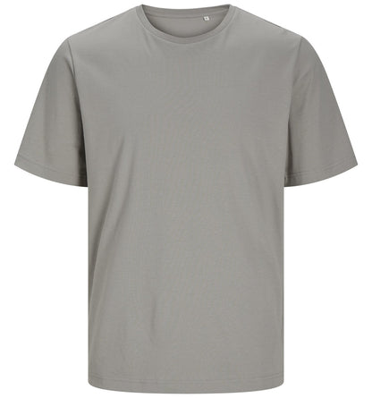 Tee-shirt unisexe en coton organique 180 g/m² — JACK&JONES - BLANKS CANVAS TEE — coloris Drizzle Grey #Couleur_Drizzle-Grey