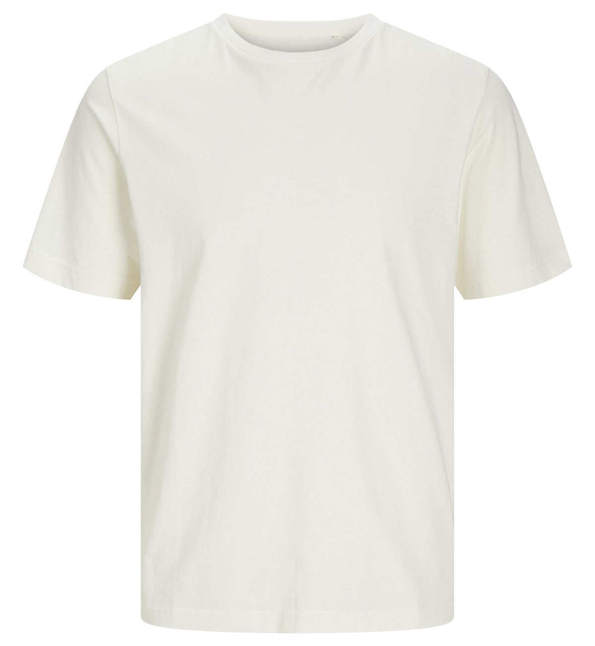 Tee-shirt unisexe en coton organique 180 g/m² — JACK&JONES - BLANKS CANVAS TEE — coloris Egret Offwhite #Couleur_Egret-Offwhite