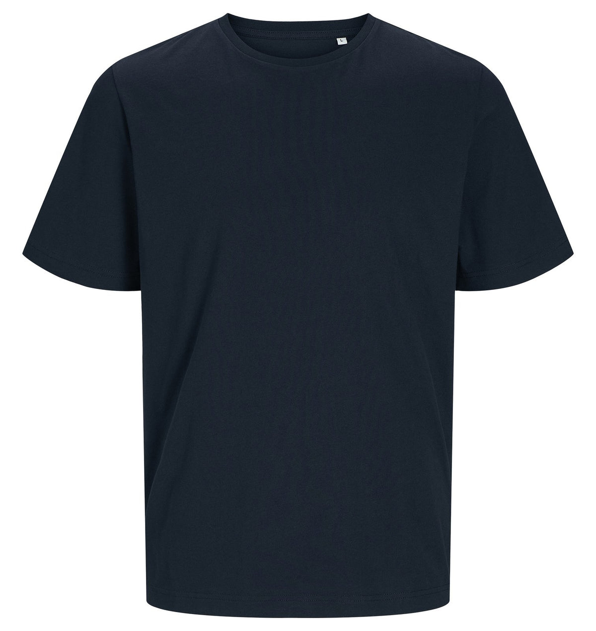 Tee-shirt unisexe en coton organique 180 g/m² — JACK&JONES - BLANKS CANVAS TEE — coloris Navy Blazer #Couleur_Navy-Blazer