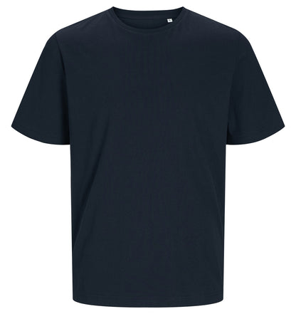 Tee-shirt unisexe en coton organique 180 g/m² — JACK&JONES - BLANKS CANVAS TEE — coloris Navy Blazer #Couleur_Navy-Blazer