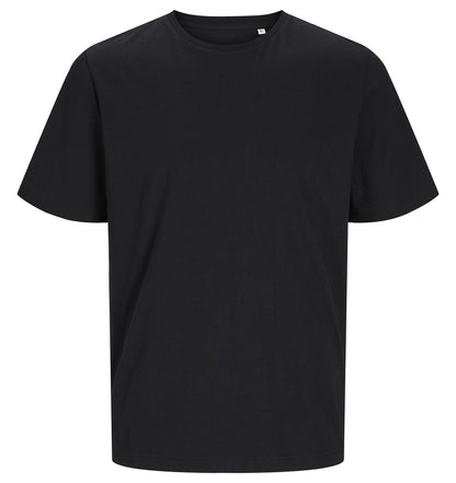 Tee-shirt unisexe en coton organique 180 g/m² — JACK&JONES - BLANKS CANVAS TEE — coloris Noir #Couleur_Noir