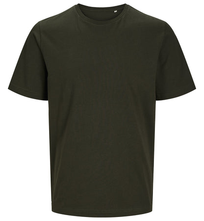 Tee-shirt unisexe en coton organique 180 g/m² — JACK&JONES - BLANKS CANVAS TEE — coloris Rosin Green #Couleur_Rosin-Green