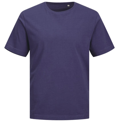 Tee-shirt unisexe en coton organique 180 g/m² — JACK&JONES - BLANKS CANVAS TEE — coloris Skipper Blue #Couleur_Skipper-Blue