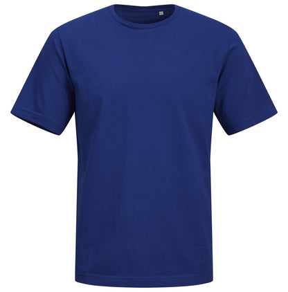 Tee-shirt unisexe en coton organique 180 g/m² — JACK&JONES - BLANKS CANVAS TEE — coloris Surf The Web Blue #Couleur_Surf-The-Web-Blue