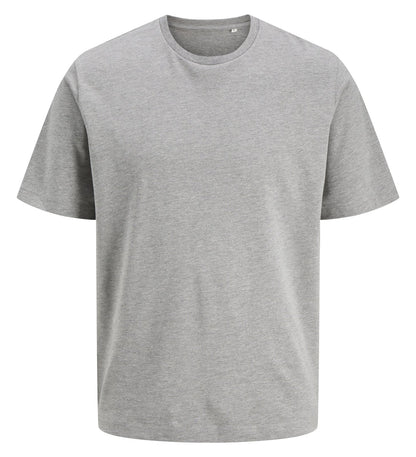 Tee-shirt unisexe en coton organique 250 g/m²  — coloris Light Grey Melange #Couleur_Light-Grey-Melange