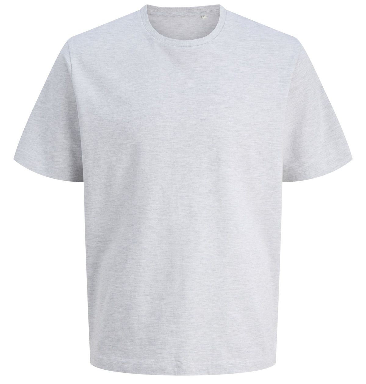 Tee-shirt unisexe en coton organique 250 g/m²  — coloris Melange White #Couleur_Melange-White