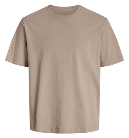 Tee-shirt unisexe en coton organique 250 g/m²  — coloris Warm Taupe Sand #Couleur_Warm-Taupe-Sand