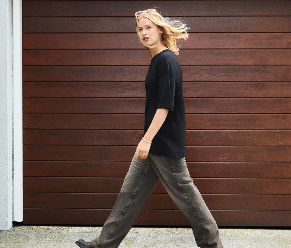 Tee-shirt unisexe oversize en coton organique 180 g/m² 