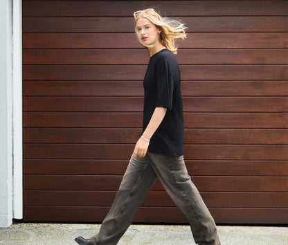 Tee-shirt unisexe oversize en coton organique 180 g/m² 