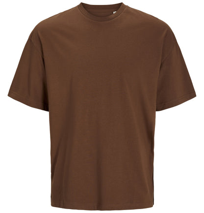 Tee-shirt unisexe oversize en coton organique 180 g/m²  — coloris Cappuccino Brown #Couleur_Cappuccino-Brown