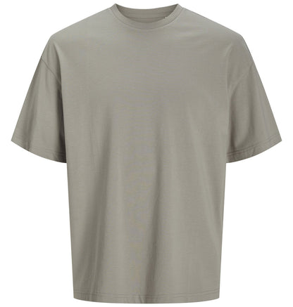 Tee-shirt unisexe oversize en coton organique 180 g/m²  — coloris Drizzle Grey #Couleur_Drizzle-Grey