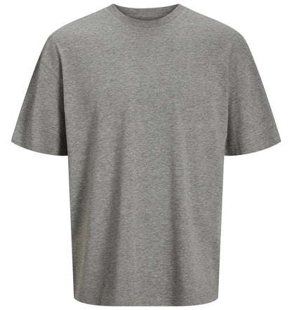 Tee-shirt unisexe oversize en coton organique 180 g/m²  — coloris Light Grey Melange #Couleur_Light-Grey-Melange
