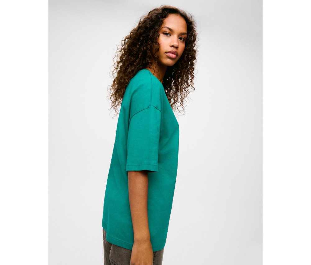 Tee-shirt unisexe oversize en coton organique 180 g/m² 