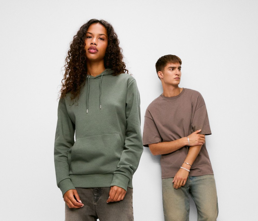 Tee-shirt unisexe oversize en coton organique 180 g/m² 