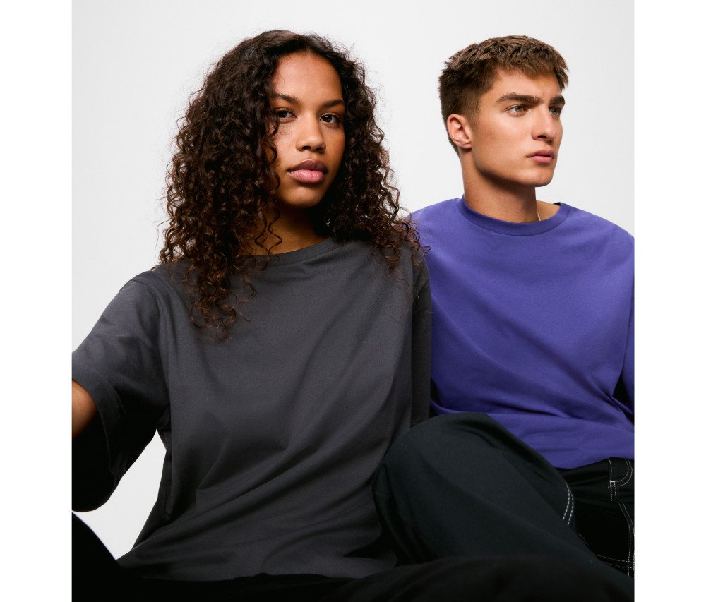 Tee-shirt unisexe oversize en coton organique 180 g/m² 