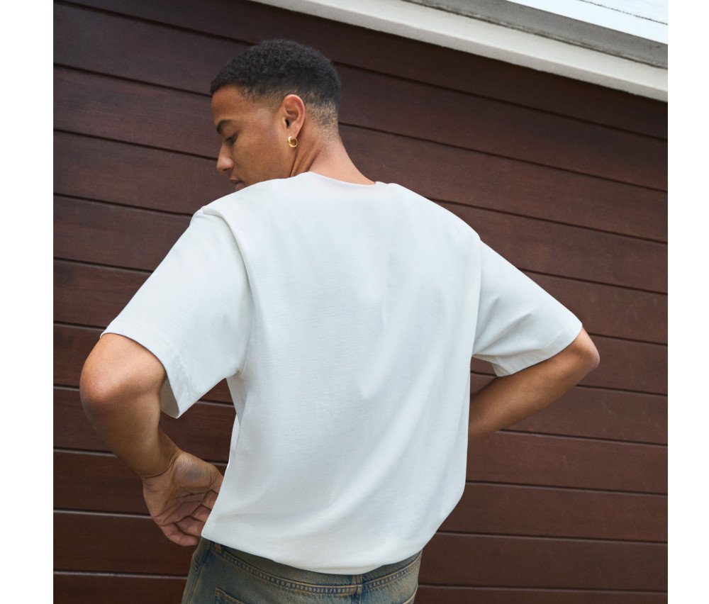 Tee-shirt unisexe oversize en coton organique 180 g/m² 