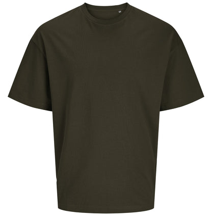 Tee-shirt unisexe oversize en coton organique 180 g/m²  — coloris Rosin Green #Couleur_Rosin-Green