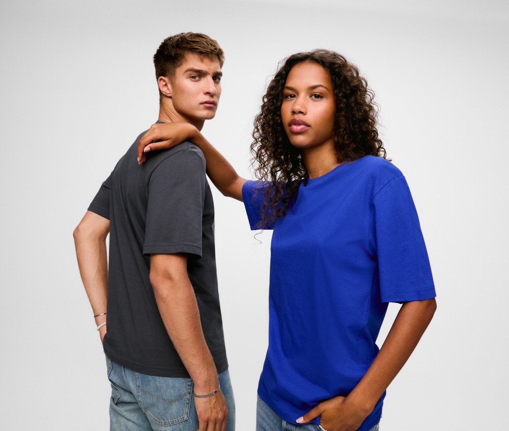 Tee-shirt unisexe oversize en coton organique 180 g/m² 