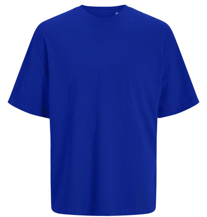 Tee-shirt unisexe oversize en coton organique 180 g/m²  — coloris Surf The Web Blue #Couleur_Surf-The-Web-Blue