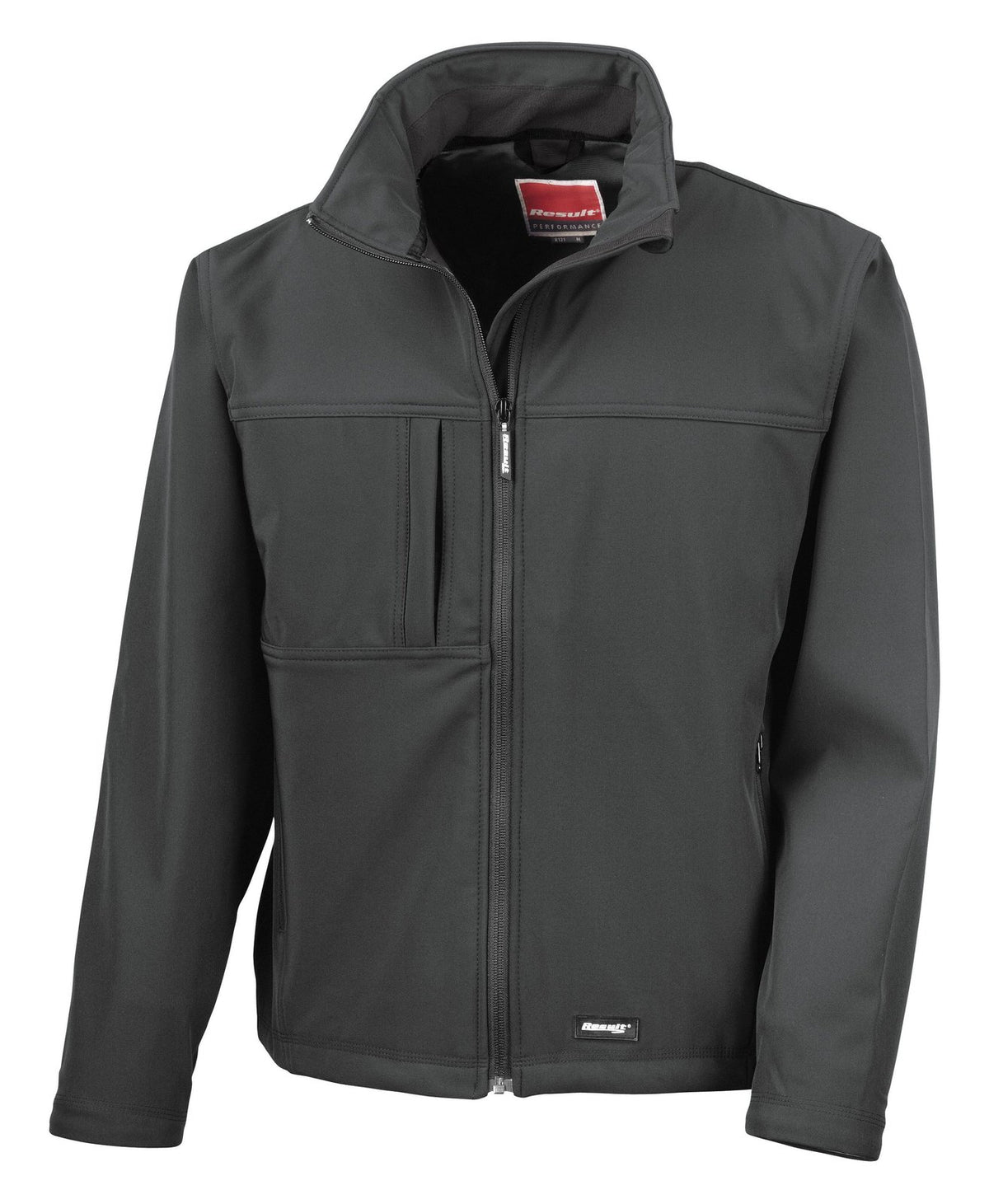 Veste classique Softshell 3 couches 320 g/m²  — coloris Black #Couleur_Black