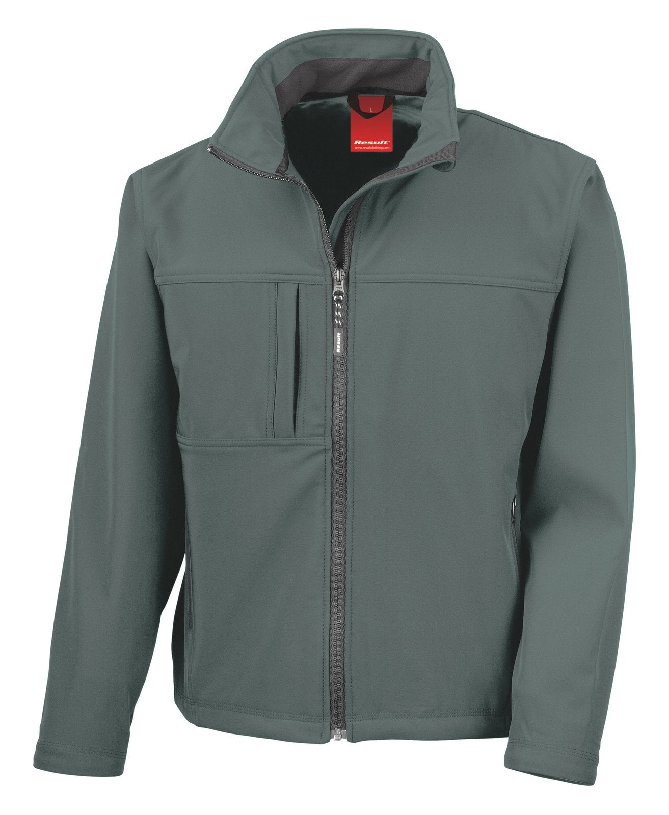 Veste classique Softshell 3 couches 320 g/m²  — coloris Grey #Couleur_Grey