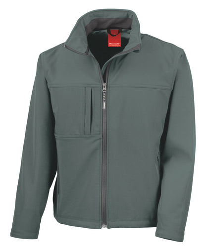 Veste classique Softshell 3 couches 320 g/m²  — coloris Grey #Couleur_Grey