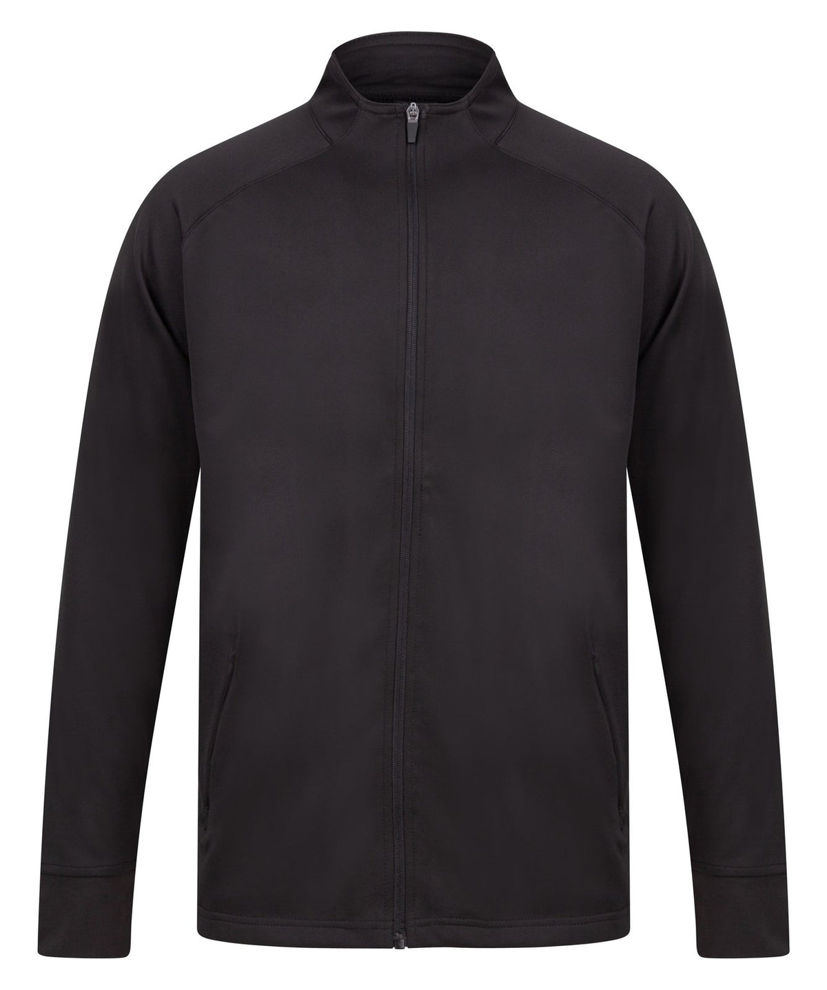 Veste de sport contrastée 250 g/m²  — coloris Black #Couleur_Black